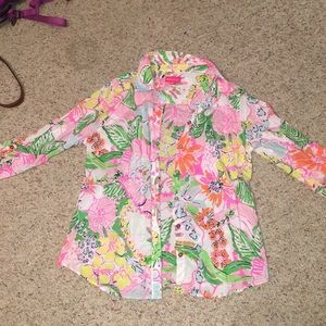 Lilly Pulitzer for Target Button Down Shirt